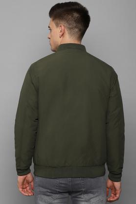 Green shop polyester jacket