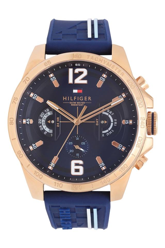 Tommy hilfiger watch men's rubber deals strap