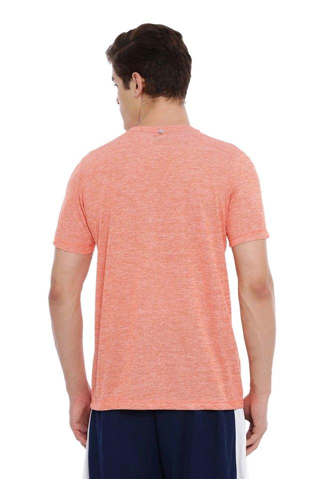 Buy PROLINE Red Solid Polyester Regular Fit Men's TShirt Shoppers Stop