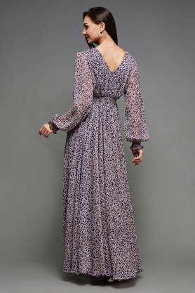 Women's floral clearance chiffon maxi dresses