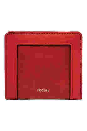 Buy FOSSIL Red Womens Logan Red Bifold Wallet SL7968646 Shoppers