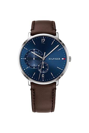 tommy hilfiger blue dial watch