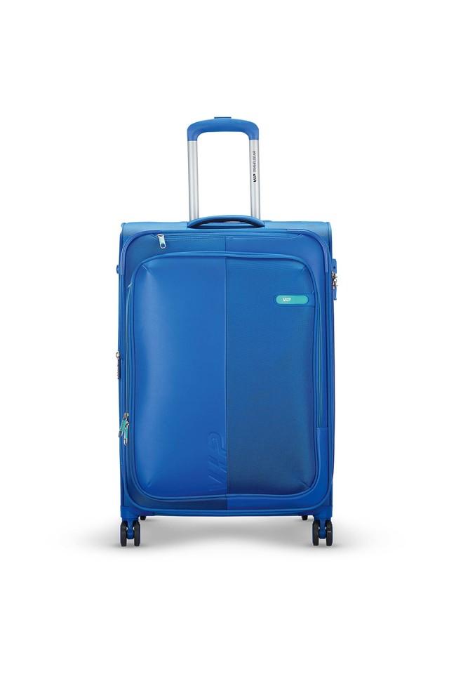 Buy VIP Blue Men 106 liters Polyester Zip Closure Soft Luggage