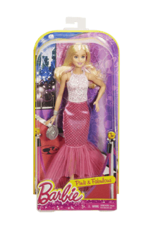 Barbie pink discount and fabulous doll