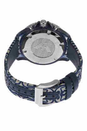 Armani blue rubber clearance strap watch