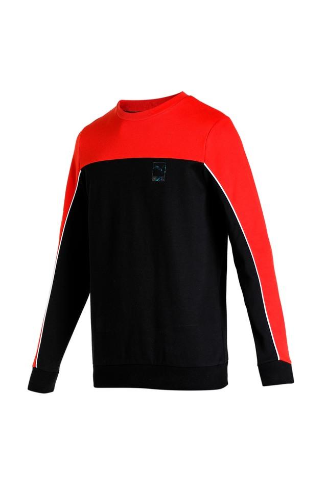 Puma full sleeve shop solid men's sweatshirt