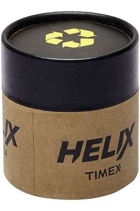 Buy HELIX Mens Silver Dial Leather Analogue Watch TW003HG12