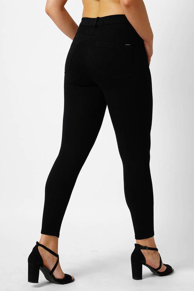 Women's High Waisted Jeggings - A New Day™ Black S : Target