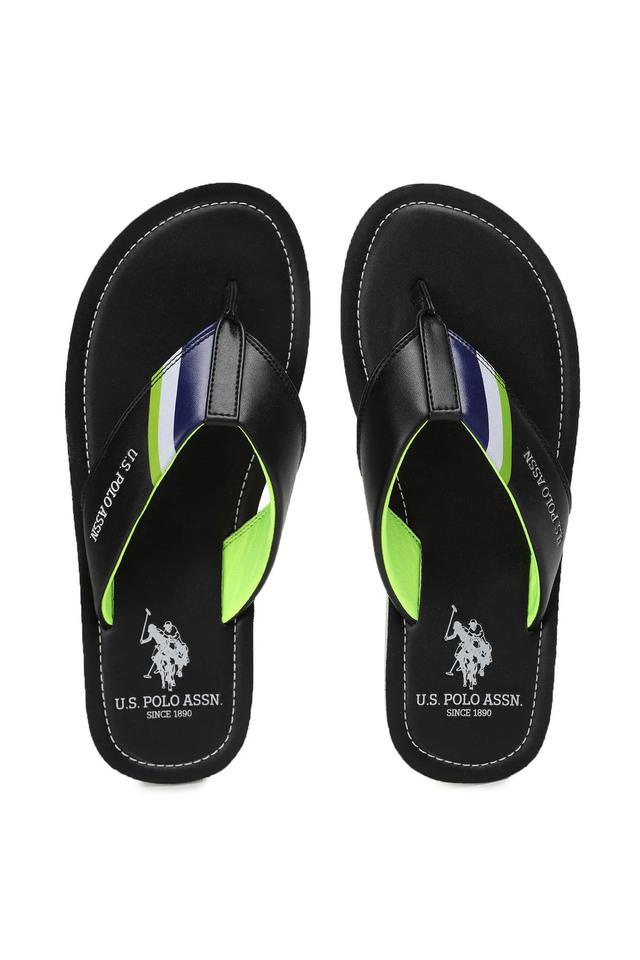 Buy Black Sandals for Men by U.S. Polo Assn. Online | Ajio.com