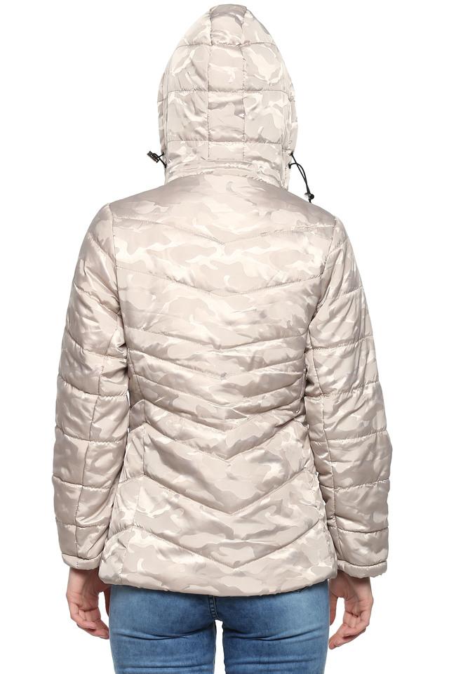 camouflage padded jacket