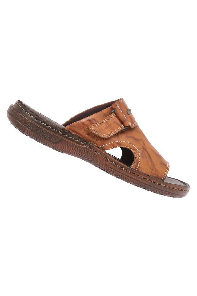 Lee cooper store men's leather slippers