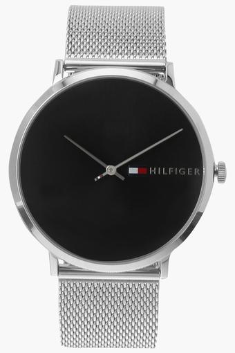 tommy hilfiger analog black dial men's watch