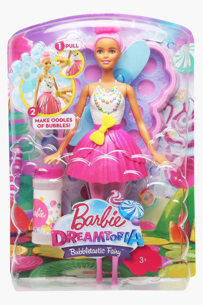 barbie dreamtopia bubbletastic fairy doll