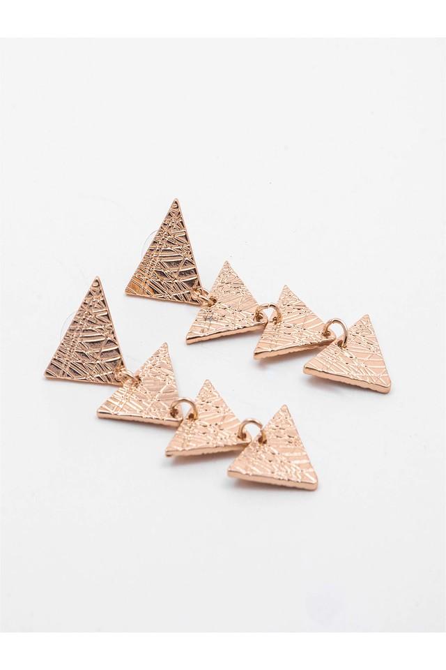 Classic Triangle Stud Earrings – Bling Box