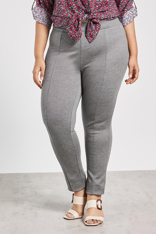 Buy Women's Plus Size Full Length Jeggings with Pocket Detail and  Elasticised Waistband Online