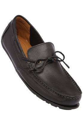 Clarks store black moccasins