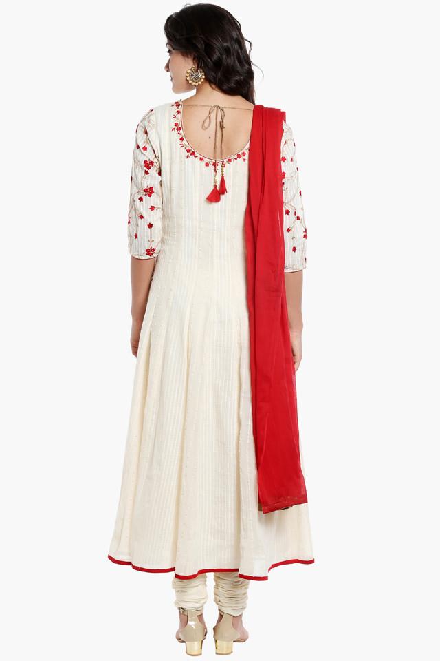 $193 - $258 - White Churidar Art Silk Cord Work Salwar Kameez and White  Churidar Art Silk Cord Work Salwar Suit Online Shopping