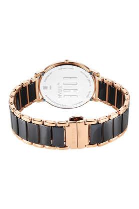 Titan edge gold online watch