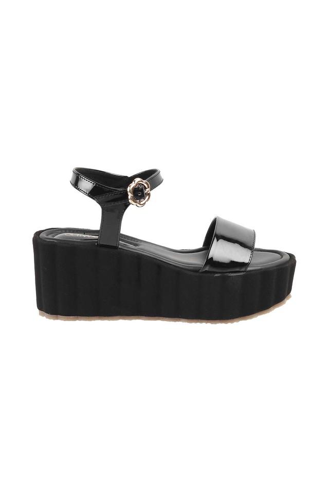 LAVRA Women Double Buckle Platform Sandals EVA India | Ubuy