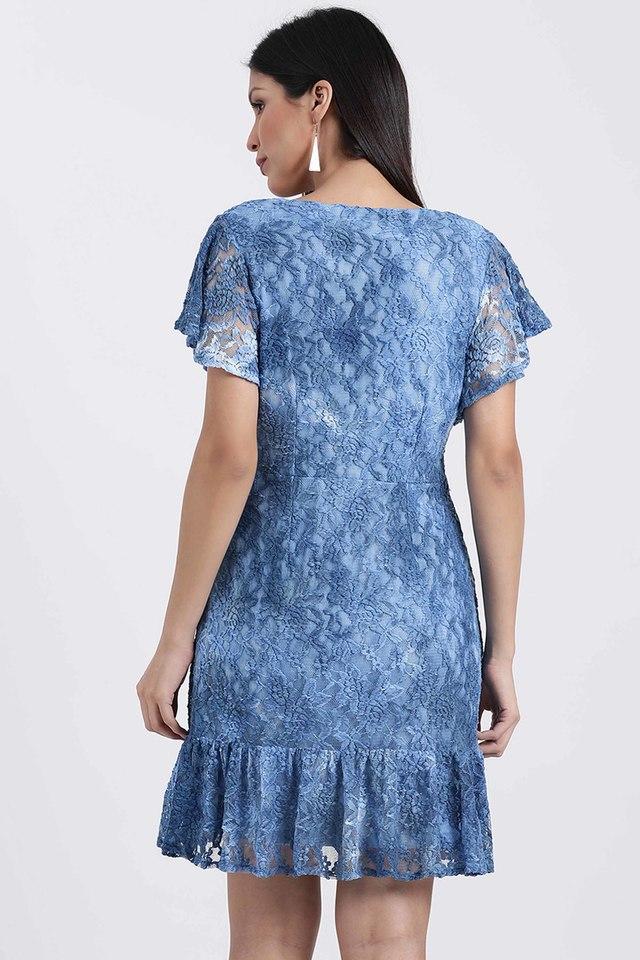 Zink london 2025 blue dress