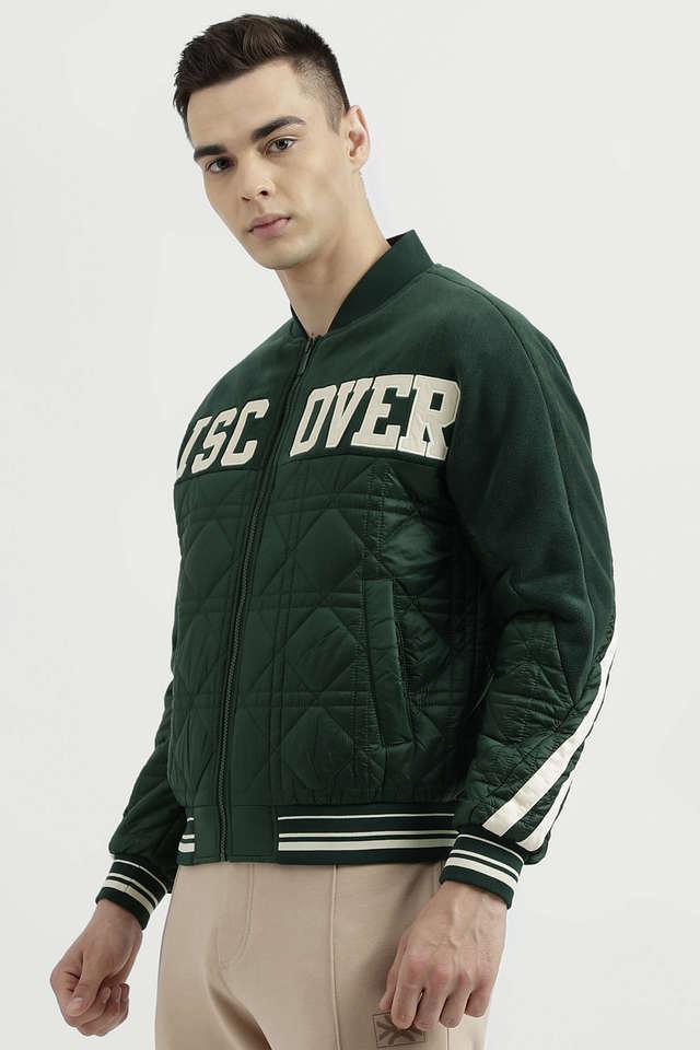 United colors of benetton green clearance jacket