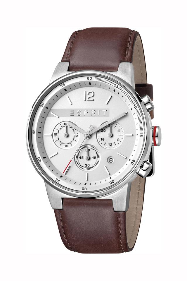 Esprit leather online watch