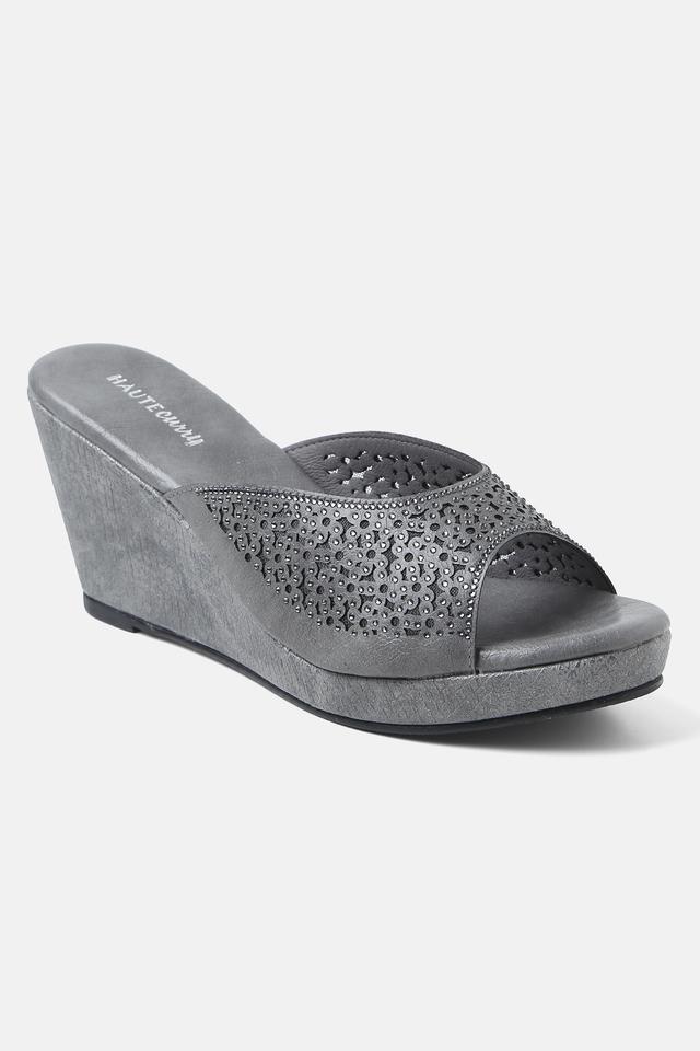 Gunmetal 2024 gray sandals