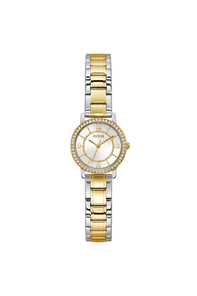 Buy GUESS Womens 14 mm Melody White Dial Stainless Steel Analog