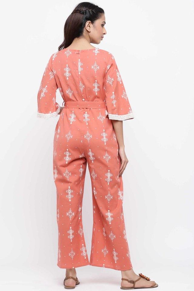 Peach best sale jumpsuit womens