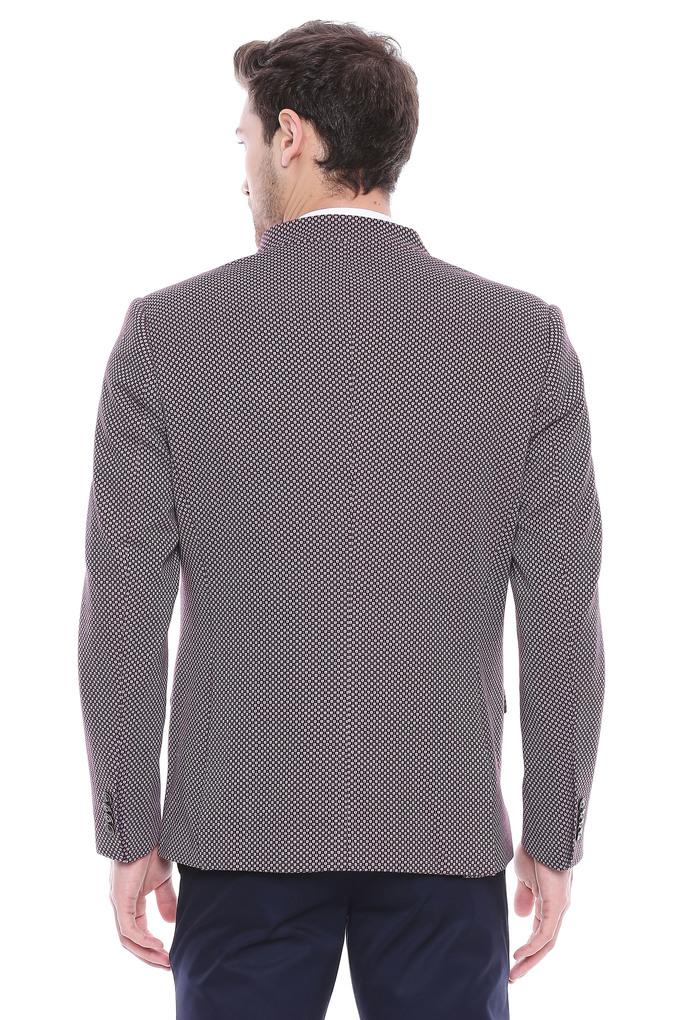 Mandarin collar outlet blazer mens