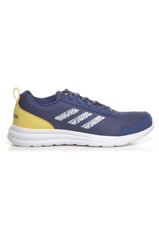 Adidas blue 2024 mesh running shoes