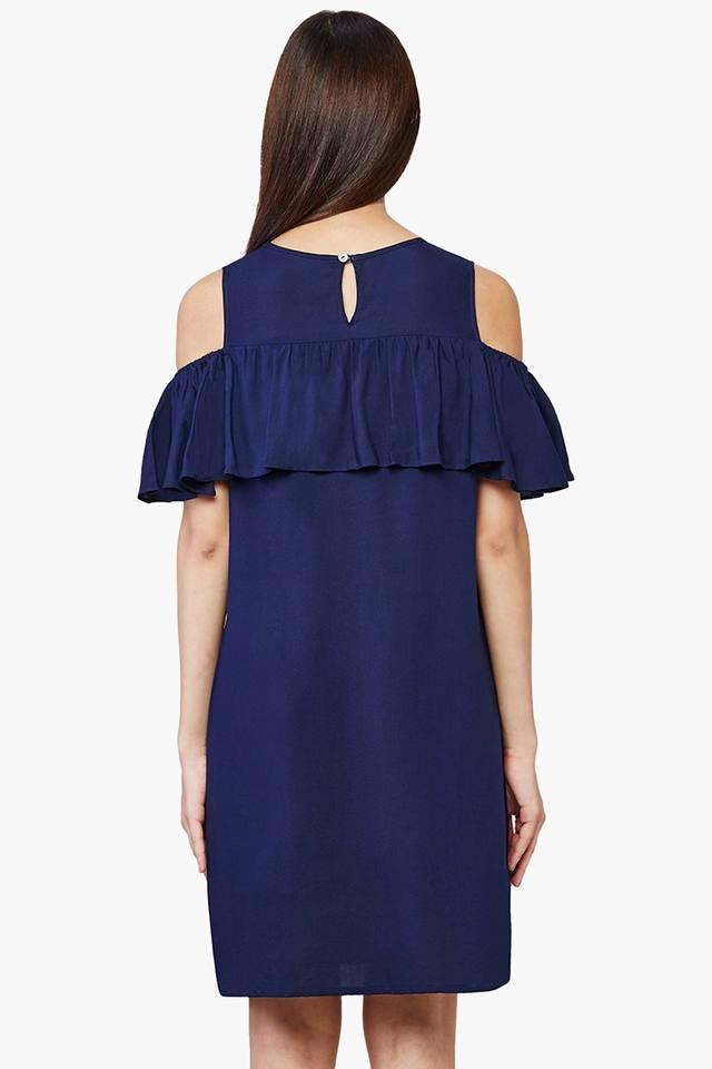 Cold shoulder hotsell full length dress