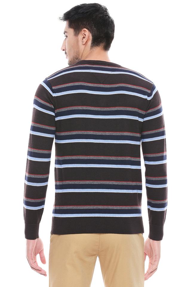 Striped hotsell sweatshirt mens