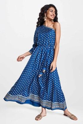 GLOBAL DESI - Ink Blue Dresses - 1