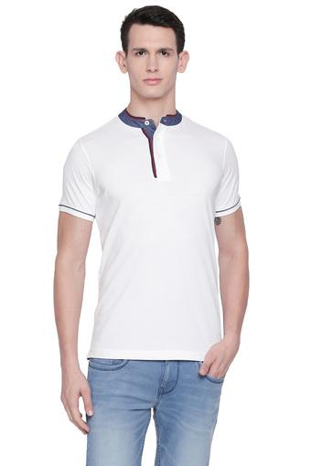 mens muscle fit white t shirt