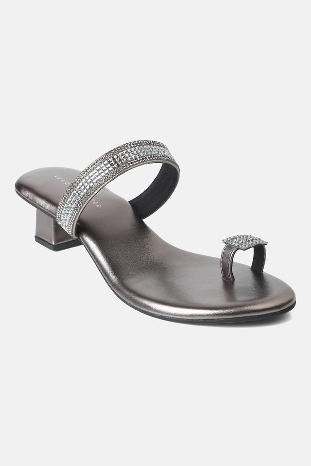 Gunmetal best sale gray sandals