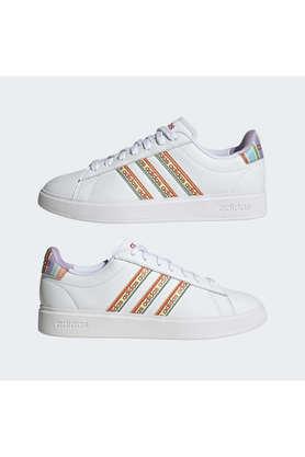 Adidas grand court women's best sale rose gold