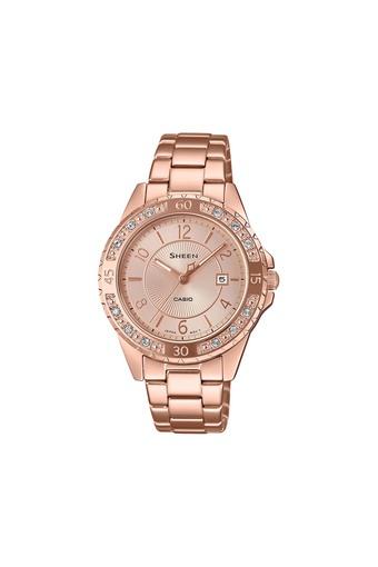 casio sheen pink gold