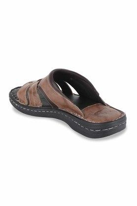 Buy ID Mens Leather Sandals Shoppers Stop