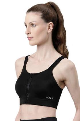 Buy Adira Single Layered Non Wired Full Coverage Cami Bra - Black