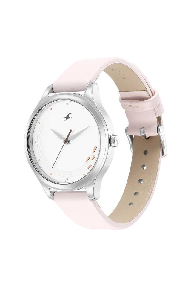 Fastrack white 2024 dial watch