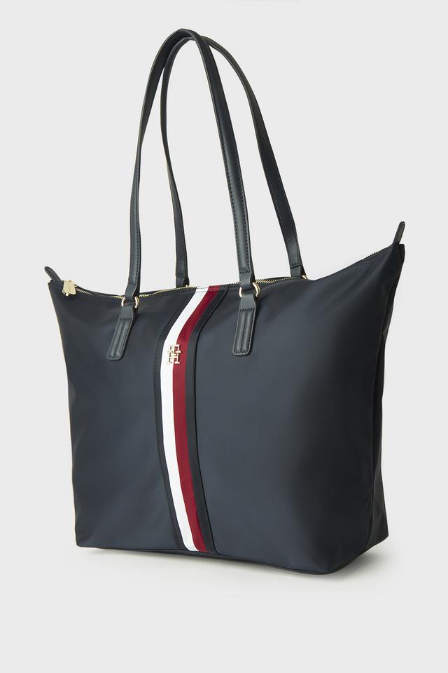 Buy TOMMY HILFIGER Nylon Zipper Closure Women s Casual Tote Bag