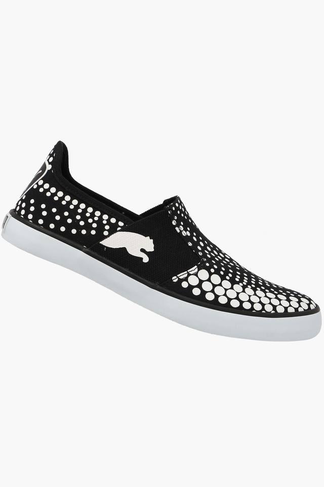 Buy PUMA Black Mens Canvas Slip On Sports Shoes Shoppers Stop