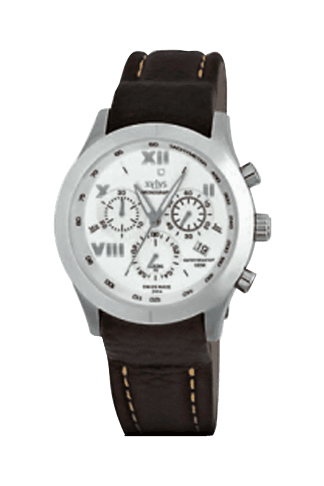 Buy Online Xylys Quartz Multifunction White Dial Leather Strap Watch for  Men - nr40052kl01e | Titan