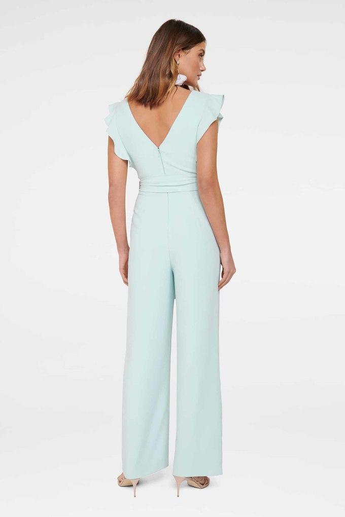 Forever new green store jumpsuit