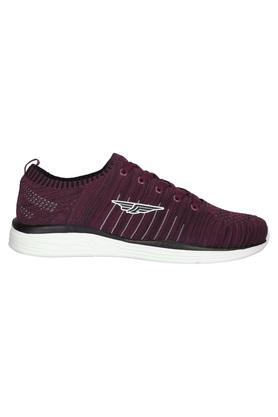 Mens burgundy running on sale shoes