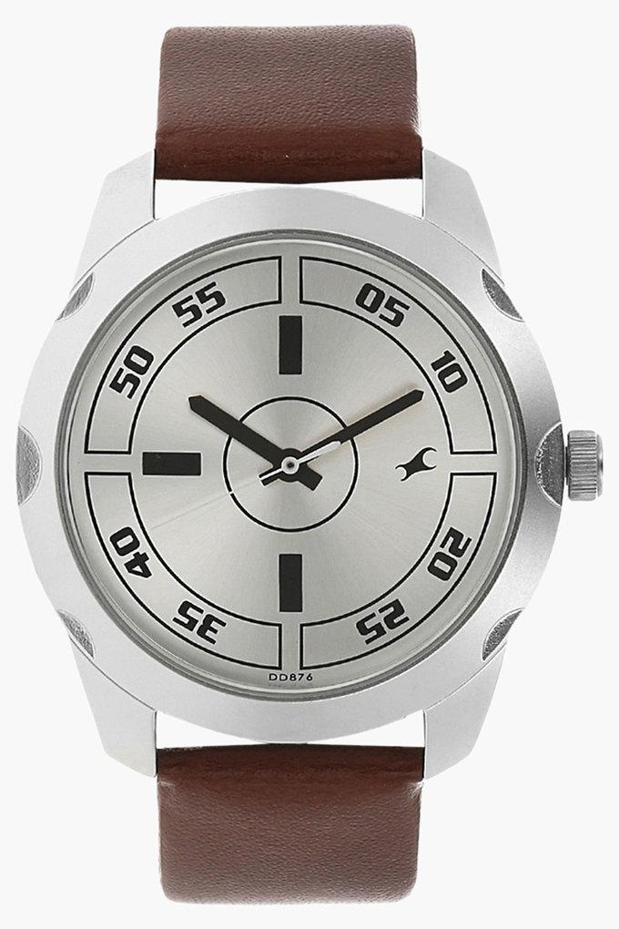 Fastrack watch silver colour hot sale