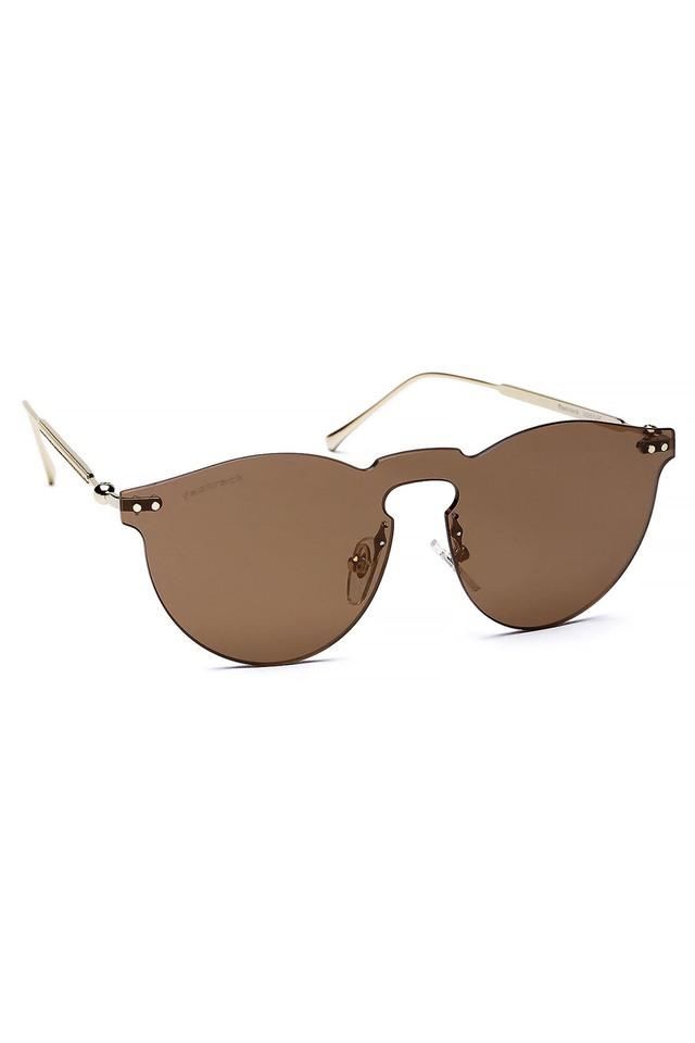 Fastrack Semi-Rimless Sunglasses (Brown) (M112BR2) : Amazon.in: Fashion