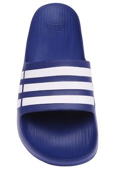 ADIDAS Unisex Blue White Duramo Slide Flip Flops