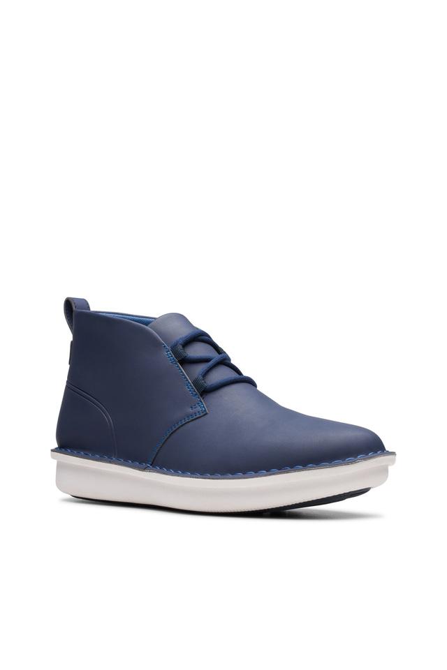 CLARKS -  Navy Boots - Main